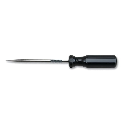 Pick with Screwdriver Handle, 5-1/16 in L, Straight