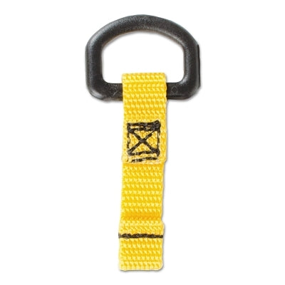 3M 1500005 D-ring Attachment, 1500005, 0.5 in W x 2.25 in L, Webbed Nylon, Non -Conductive, Yellow, 10 Pack
