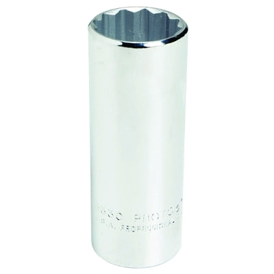 Torqueplus Deep Sockets, 1/2 in Drive, 7/8 in Opening, 12 Points