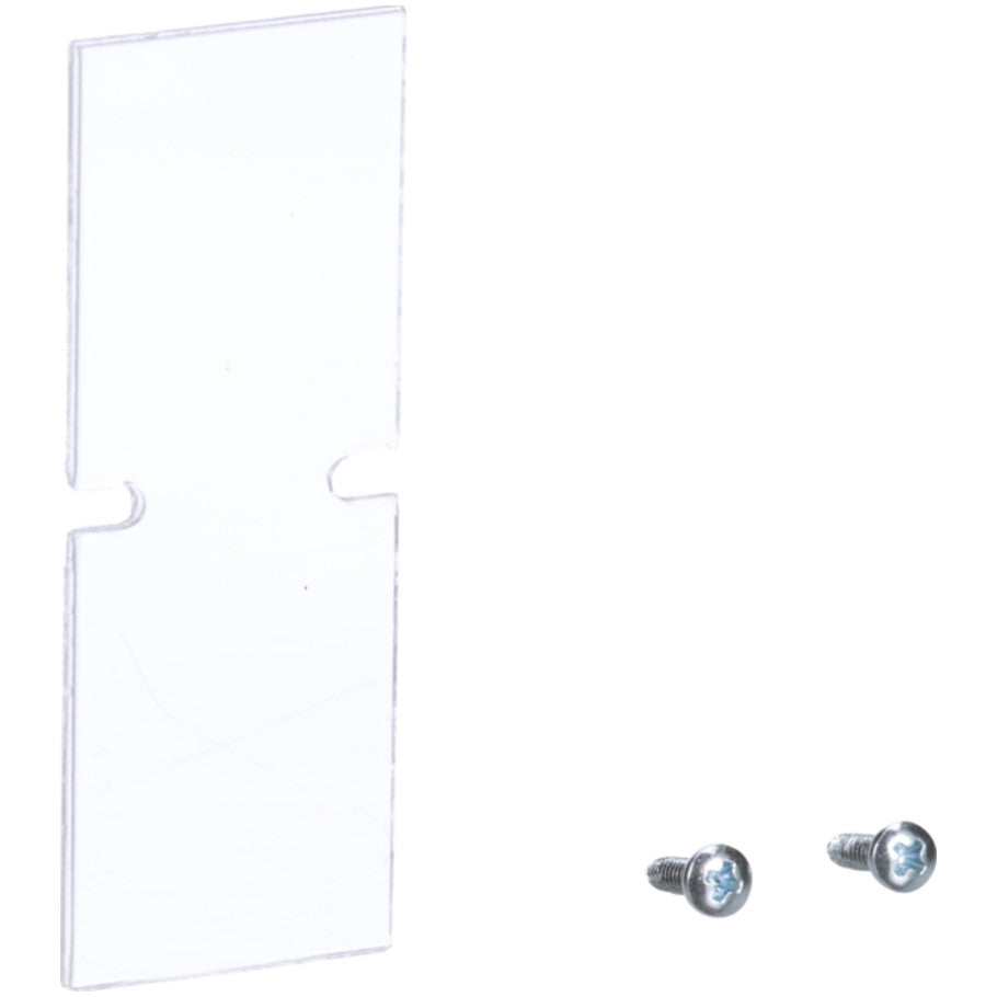 Power Distribution Block Cover, Plastic, Clear, 1.062 W x 2.75 H x 0.06 D in.