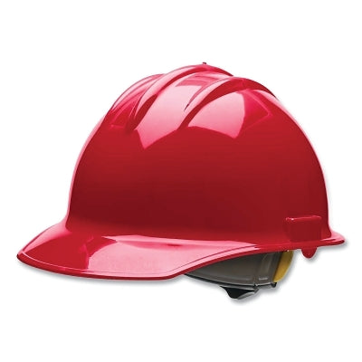 C30 Classic Cap Style Hard Hat, 6-point Ratchet, Red