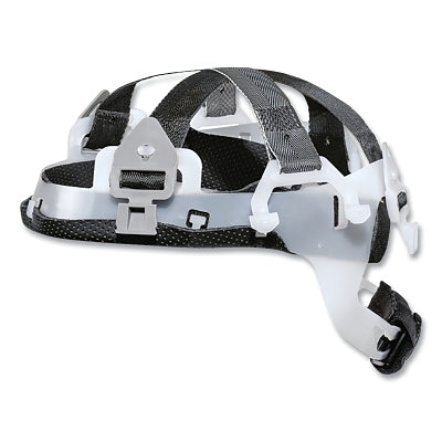 Ceros XP Cap-Style AirBridge Suspension System, For Safety Helmet, Black/Gray