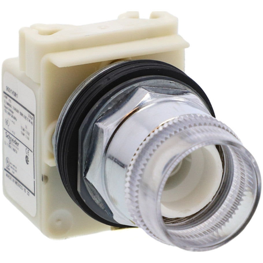 Illuminated Momentary Round Full Guard PushButton Operators
