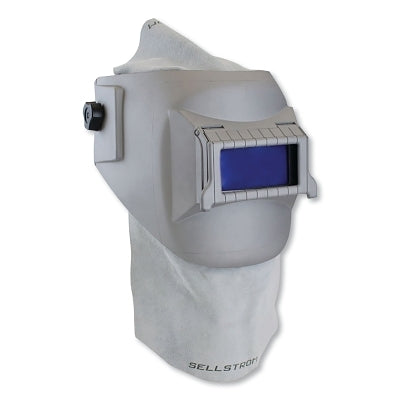 290 Series Welding Helmets/Hood, 10 Lens Shade, 4.25 in x 2, Gray