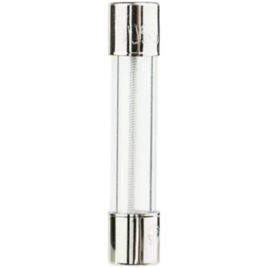 MDL Series Time Delay Fuse, Glass Tube, 1/2A, 250VAC, 1/4 x 1-1/4 in., RoHS Compliant