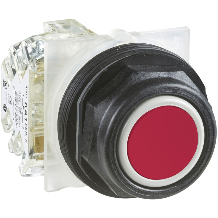 Red Non-Illuminated Type SKR Momentary PushButton Operators with Full Guard