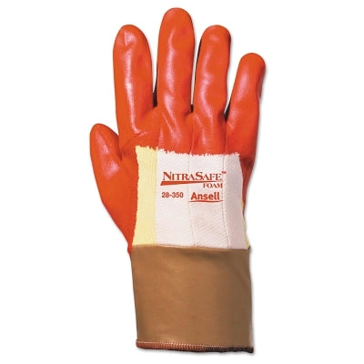 28-350 Heavy Duty Coated Gloves, Size 10, Orange