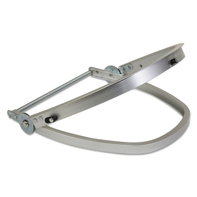 Cap Coil Spring Attachment, Model P, Hard Hat Adapter, for SC-6, Sentry III, and Charger Hard Hats, Non-Slotted, Silver
