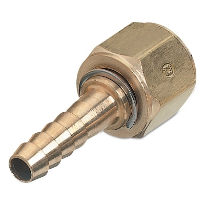 Hose Adaptors, 200 psig, Brass, 1/4 in to Female Swivel