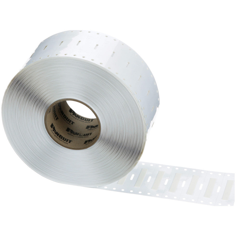 H200X034H1T-B Heatshrink, PO, White, Mil Grade, 2500 Labels, TT, 0.34"x2"