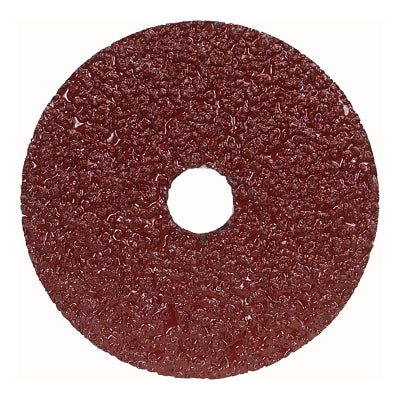 F240 AO Coated Fiber Disc, 4-1/2 in x 7/8 in, 120 Grit, Center Mount