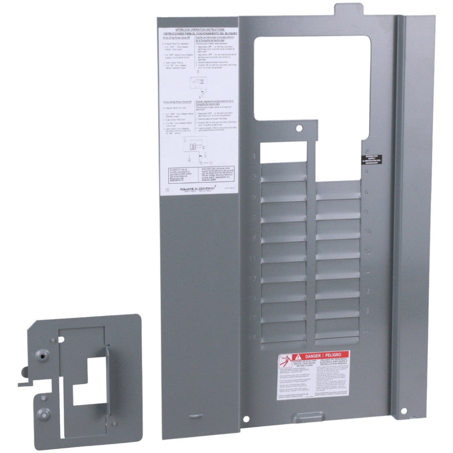 Combination Service Entrance Device (CSED) Type HOM 100A Max. 2-Space Generator Kit
