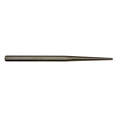 Line-Up Punch - Full Finish, 12 in, 5/16 in Tip, Alloy Steel
