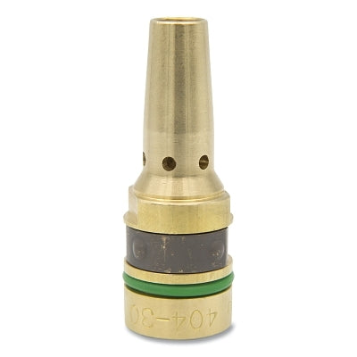 Tough Lock Retaining Head, Heavy-Duty, Slip-On, 0.023 in to 0.125 Wire, Tapered, Brass, 25 Pk