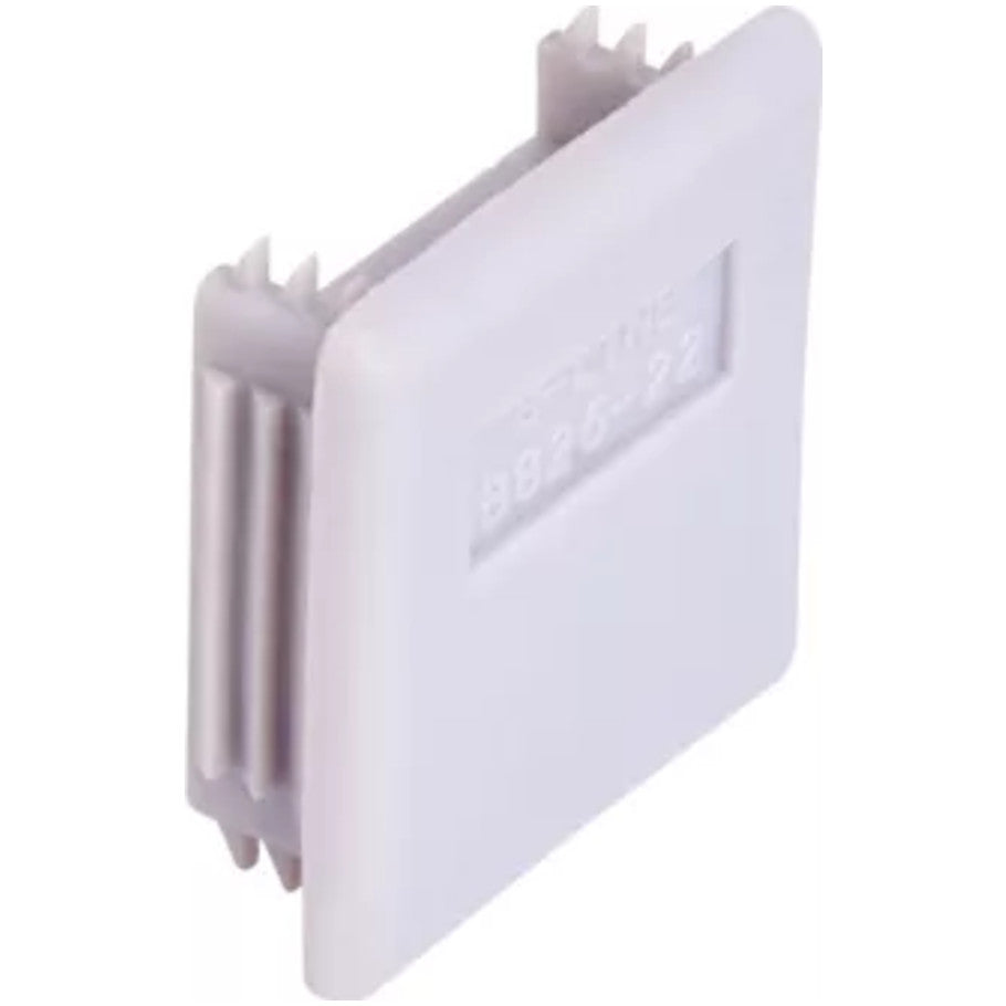 Channel End Cap, Polyurethane, Gray, For B22