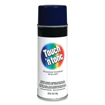 Touch 'n Tone Spray Paint, 10 oz, Gloss Dark Blue