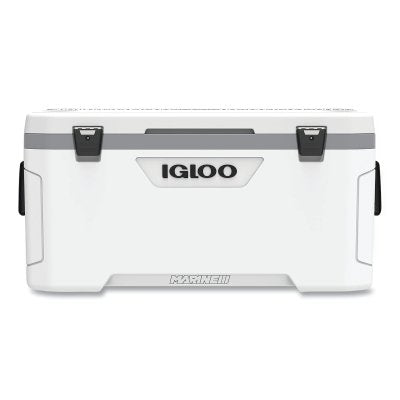 Latitude Marine Ultra Series Cooler, 100 qt, Moonscape Gray/White