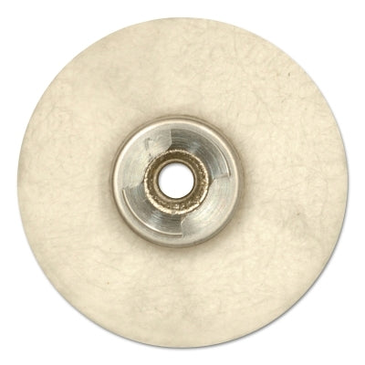 EZ Lock Cloth Polishing Wheels, 1 in, Yellow