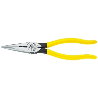 Heavy-Duty Long Nose Pliers, Alloy Steel, 8 7/16 in