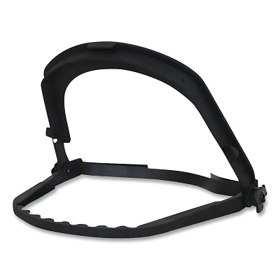 Face Shield Bracket, Dielectric, Nylon, Used with C30/S51/S61/S62 Hard Hats, Black