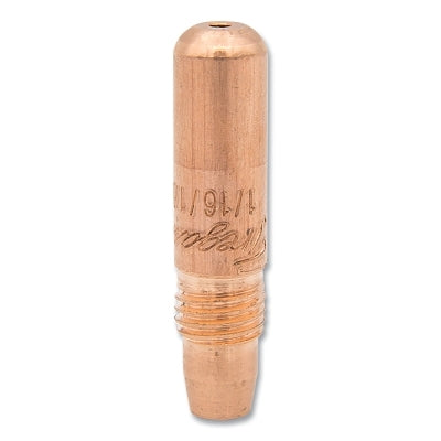 TOUGH LOCK Contact Tip, 1.16 in Wire, Heavy-Duty, Copper