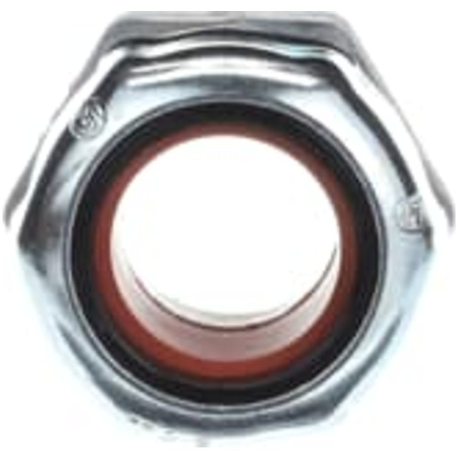 T B Liquid Tight Connector, Strain Relief, Malleable Iron, Cord and Cable, 1-1/4 in., 0.880 to 1.065 in.