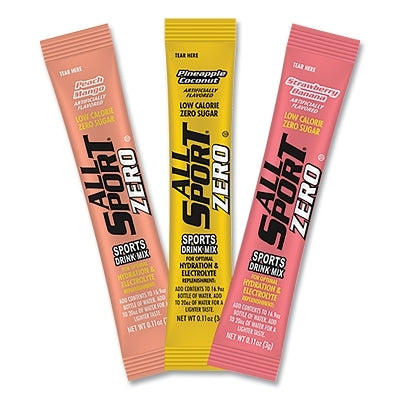 ZERO Drink Mix Powder Sticks , Assorted Exotic Flavors, 10 BX/CA