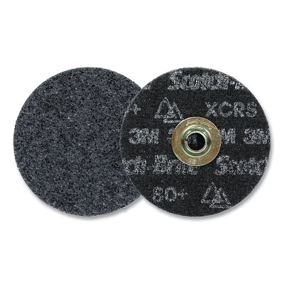 3M 068060-67157 Precision Surface Conditioning Disc, Heavy Duty, 5 in dia, TN Quick Change, Extra Coarse, 80 Grit, 12000 RPM