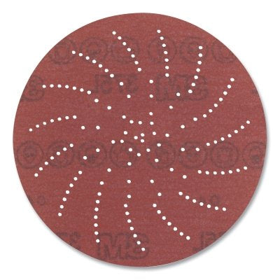 3M 068060-66329 Xtract Film Disc 375L, Aluminum Oxide, 5 in dia, P180 Grit, Hook-and-Loop, 250 EA/CA