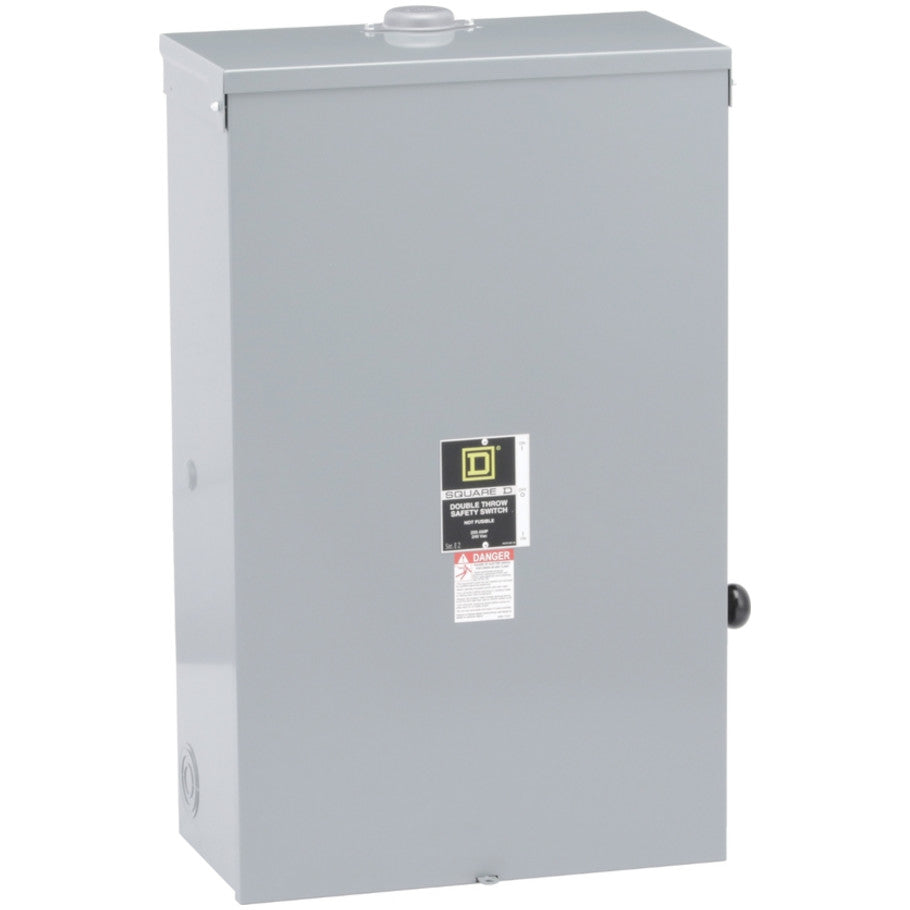Double Throw Non Fusible 200A 120/240V 2P3W General Duty Disconnect