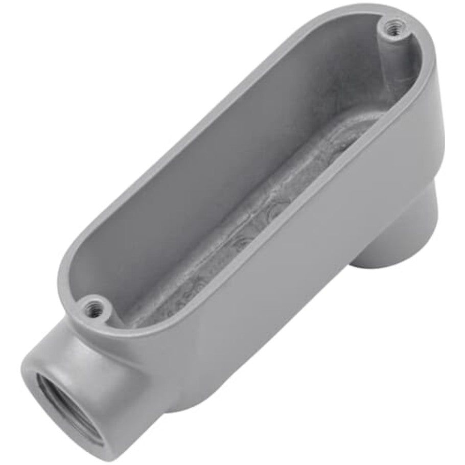 Red Dot Copper-Free Aluminum Die Cast Series A Type LB Threaded Conduit Body, 1/2 Inch