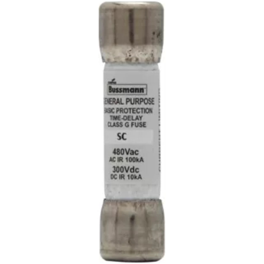 SC Series Class G Time Delay Fuse, Size Rejecting, Current-Limiting, 30A, 480VAC/300VDC