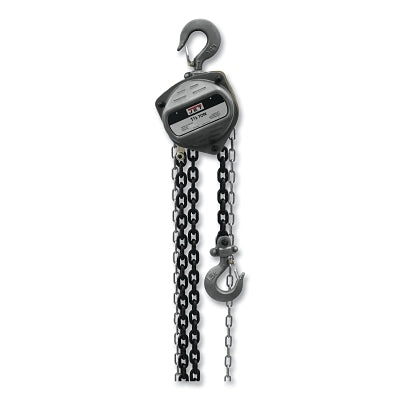 S90 Series Hand Chain Hoist, 1-1/2 ton, 30 ft Lifting H, 1 Fall, 14-1/2 in Head Room, 84-2/5 lb Pull Force