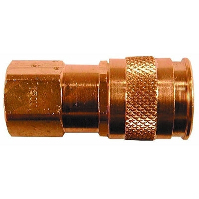 Coilflow U Series Automatic Universal Coupler, 1/4 in (NPT) F