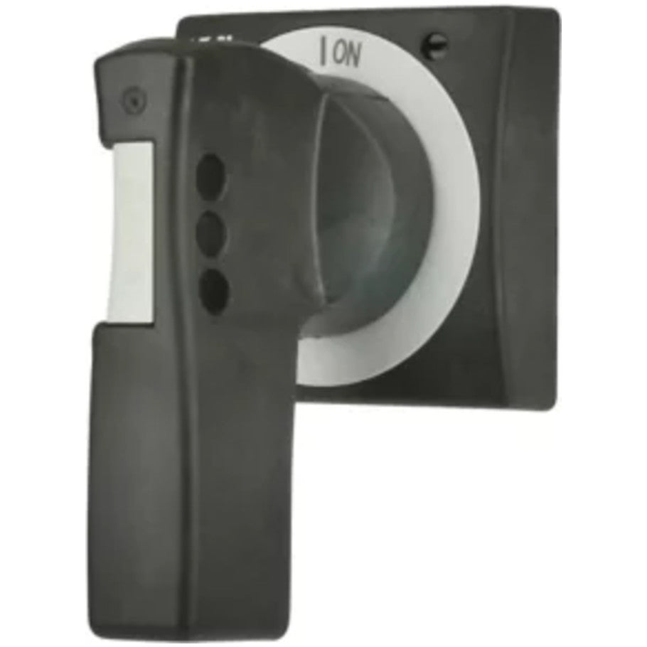 Medium Pistol Handle for Disconnect Switch, Black/Gray