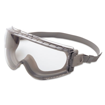 Stealth Goggles, One Size, Clear Lens, Gray Frame, Indirect Vent, HydroShield AF, Neoprene Strap