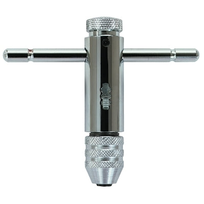 T-Handle Ratcheting Tap Wrenches, No. 0 - 1/4 in Tap Size, Bulk