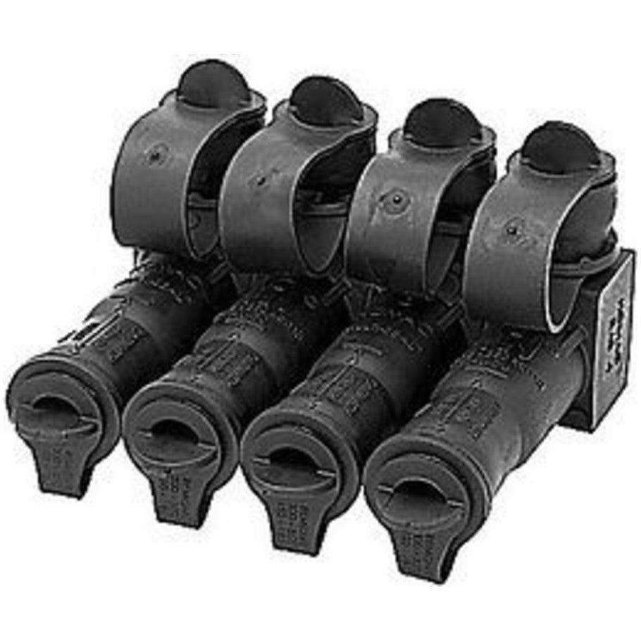 Multi-Tap Connector, Aluminum, 12 AWG to 350 kcmil, 4-13/16 in. Length