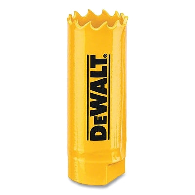Bi-Metal Hole Saw, 13/16 in dia, 1-3/4 in Cutting Depth, Yellow