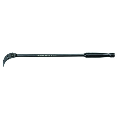 Indexing Pry Bar, Round Stock, 3 in L Blade, Smooth Head Profile, 16 in Overall L