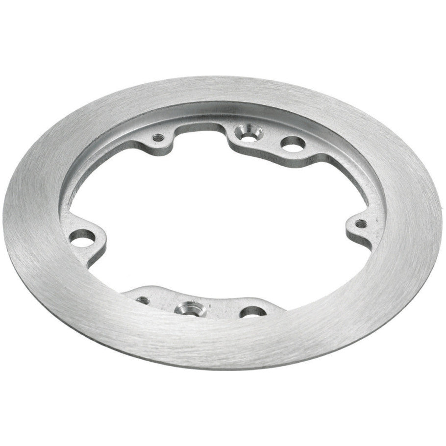 FB Carpet Flange, Round 6.25 in. Dia., Brushed Aluminum