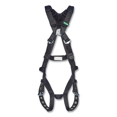 V-FORM Arc Flash Harness, Back Loop, Extra Large, Tounge Buckle Leg Straps