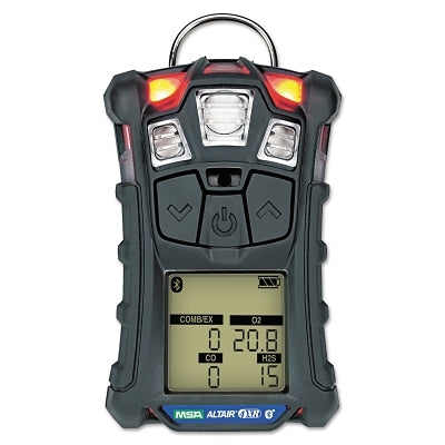 ALTAIR 4XR Multigas Detector, CO/H2S/LEL/O2, XCell Sensors, Glow-in-the-Dark Case, North American Charger