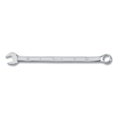 Combination Wrench, 9 mm, 5-7/8 in OAL, 12-point, Full Polish Chrome