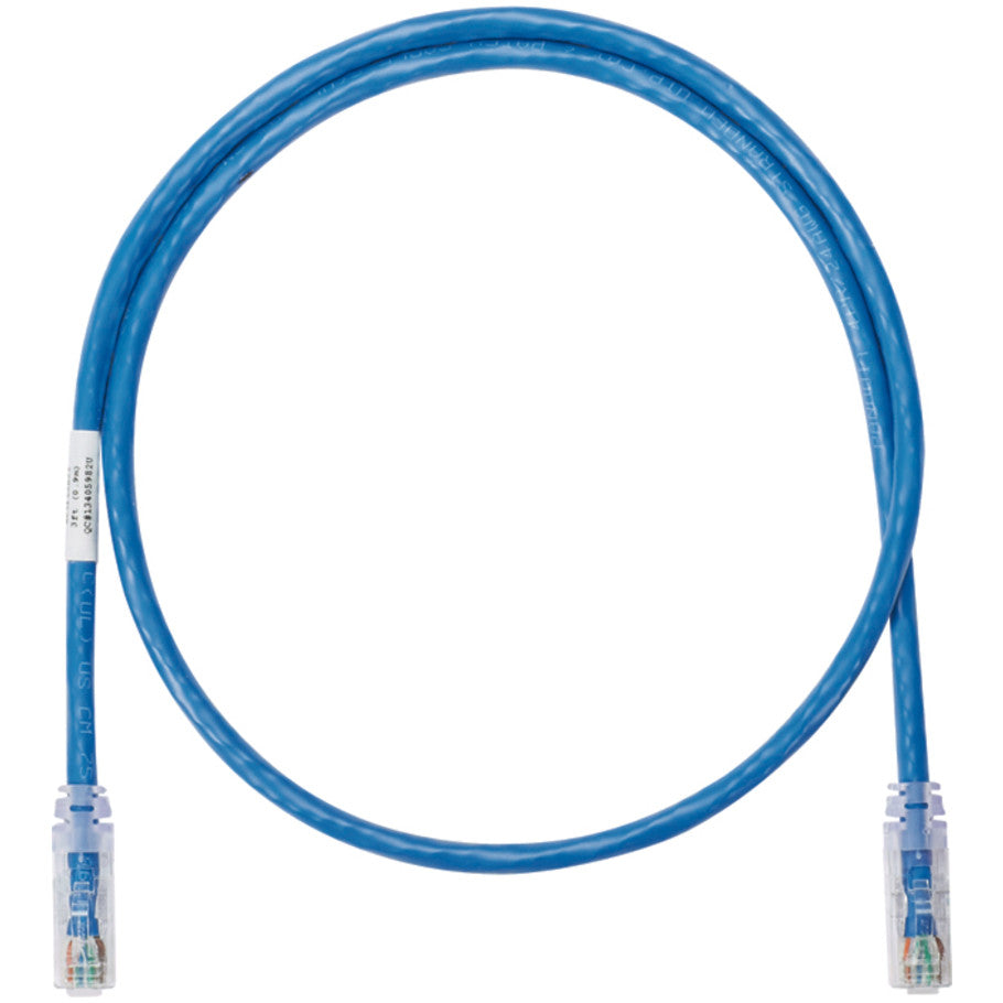 NetKey Category 6 UTP Patch Cords, 7 ft., Blue
