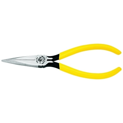 Standard Long-Nose Pliers, Steel, 6 5/8 in