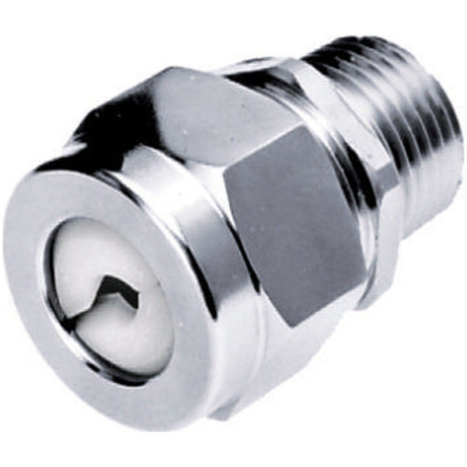 Kellems Strain Relief Cord Connector, Zinc Plated Steel, Straight, Liquid Tight, Male, 0.25 to 0.38 in., 3/4 in.