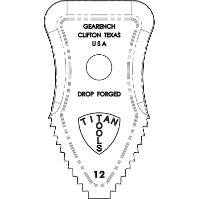 JAWS F/C12P CHAIN TONGSCODE A