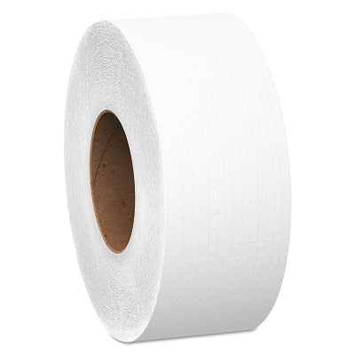 JRT Jumbo Roll Bathroom Tissue, 2-Ply, 9" dia, 1000ft