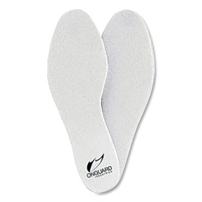 Mens Performance Insoles, Men's 9, EVA Polyurethane, White